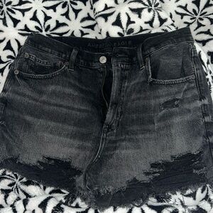 AE Highest Rise 90s Boyfriend Short Black